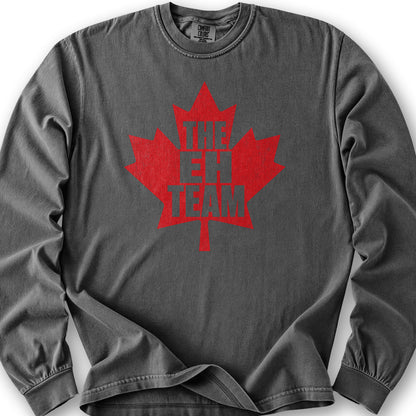 Eh Team Canada Long Sleeve Shirt - Pepper