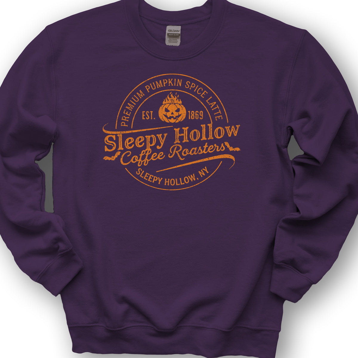 Sleepy Hollow Coffee Roasters Badge Sweatshirt - Purple