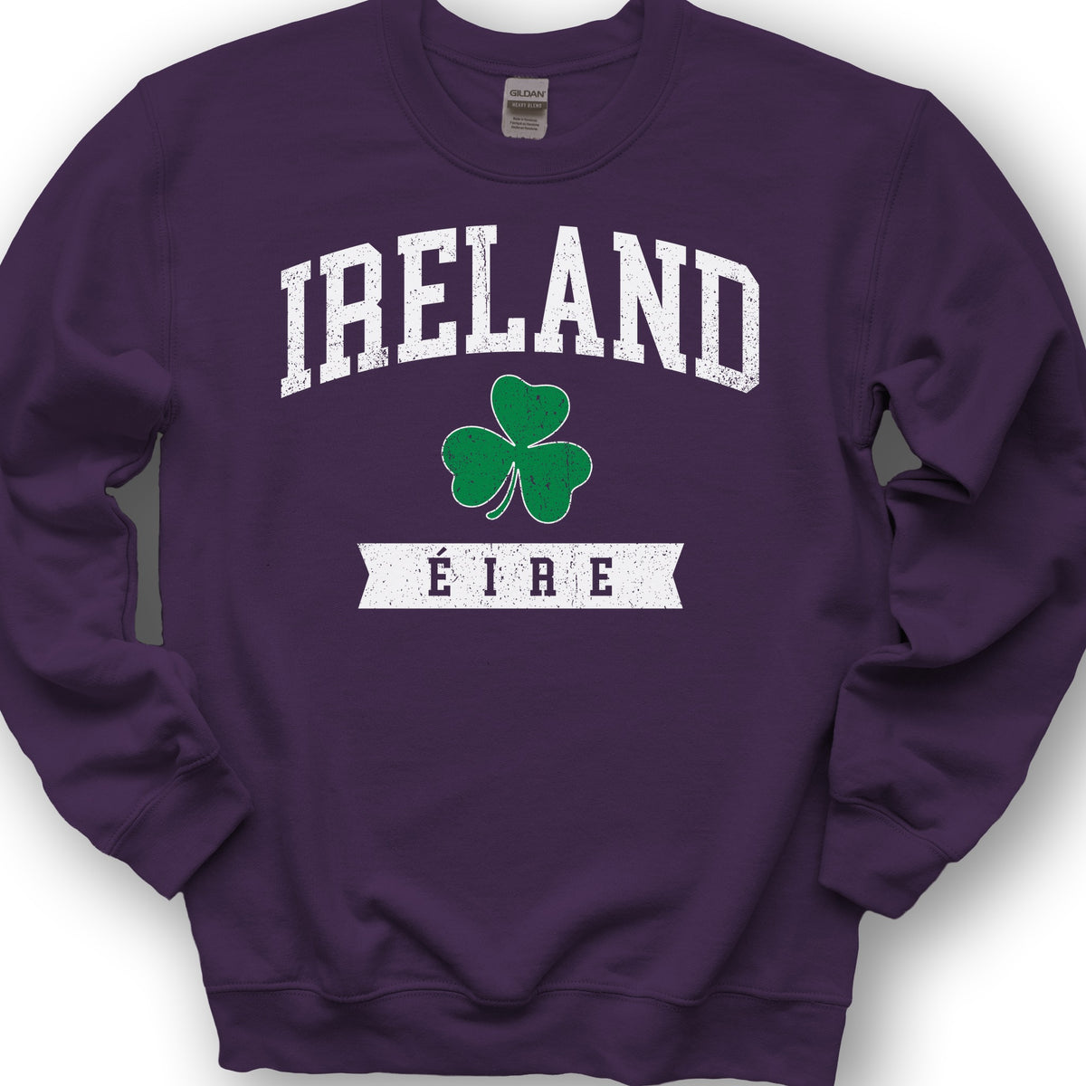 Ireland Éire Sweatshirt - Purple