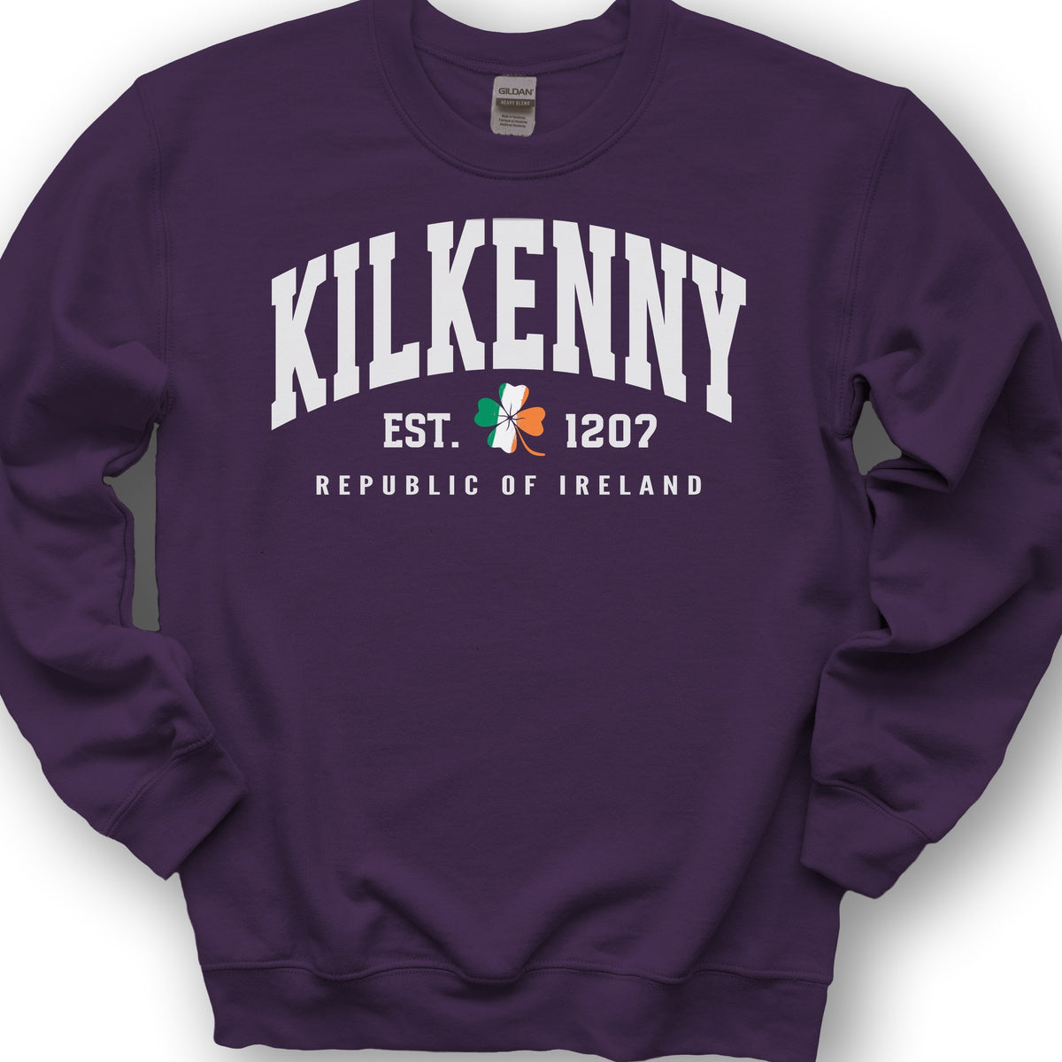 Kilkenny Varsity Flag Sweatshirt - Purple