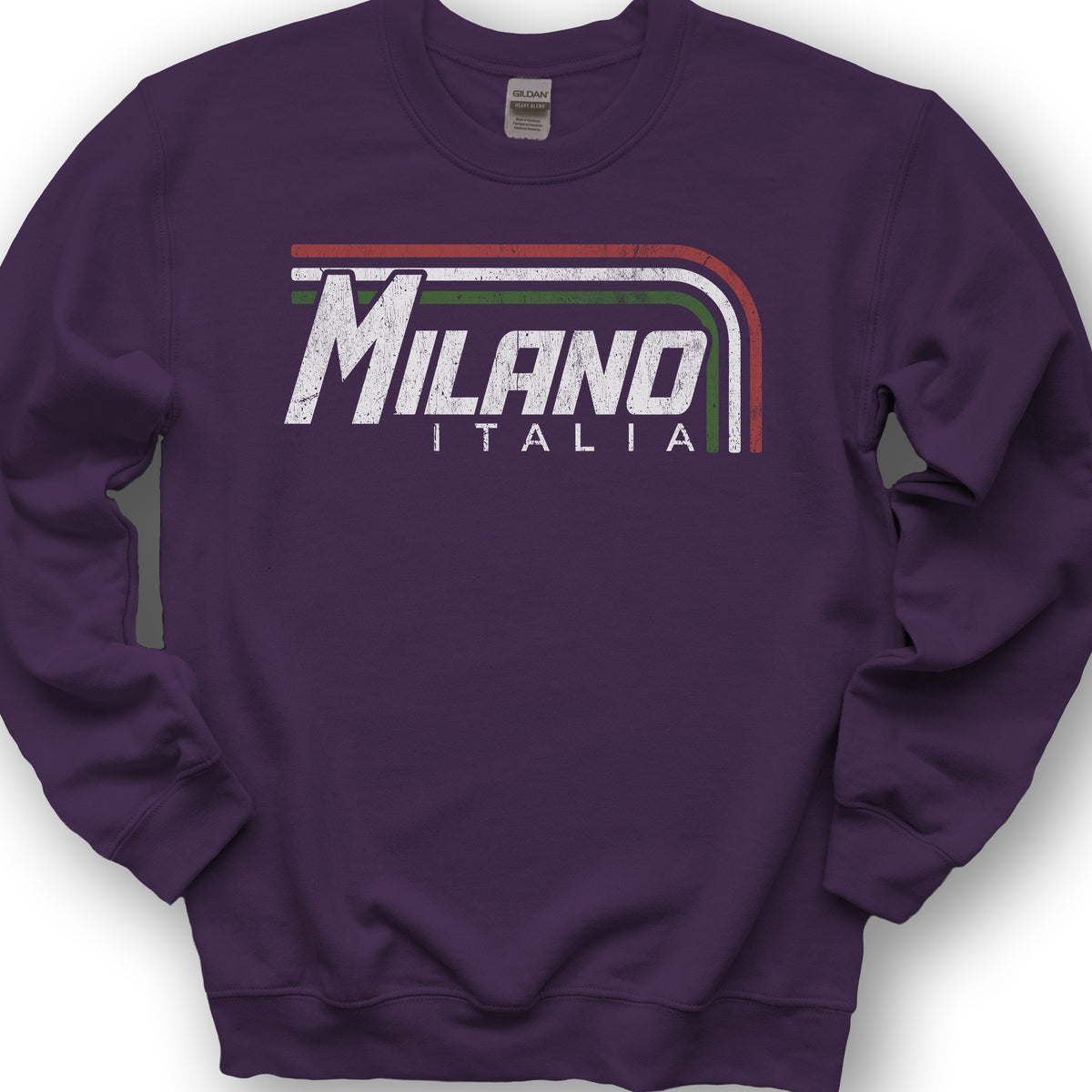 Milano Stripes Sweatshirt - Purple