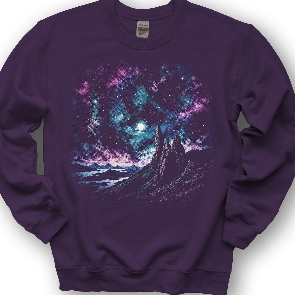 Storr Midnight Sweatshirt - Purple