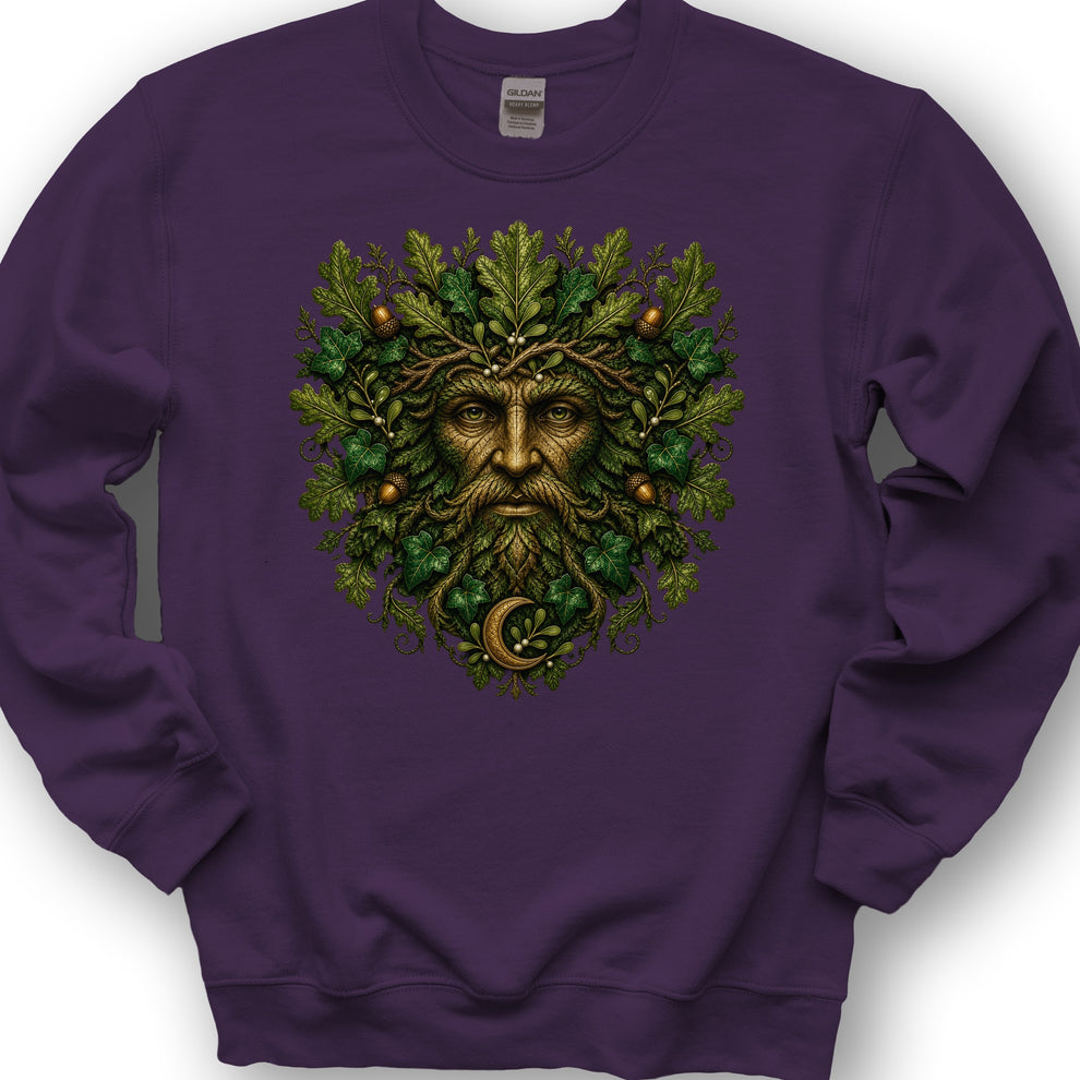 Green Man Moon Sweatshirt – Isle & Glen