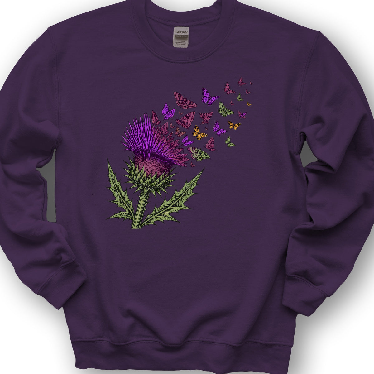 Thistle Transformation Sweatshirt - Purple