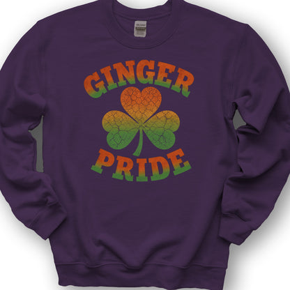 Ginger Pride Sweatshirt - Purple