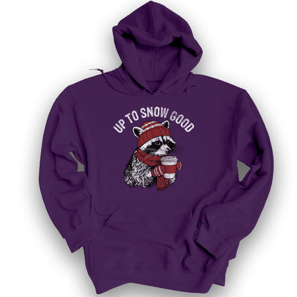 Up To Snow Good Hoodie - Purple