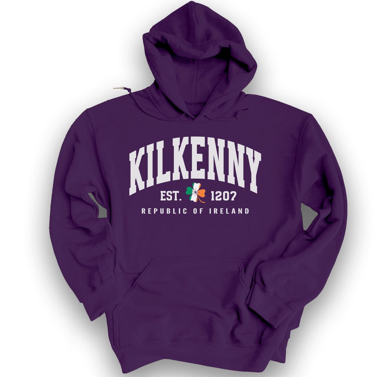 Kilkenny Varsity Flag Hoodie - Purple