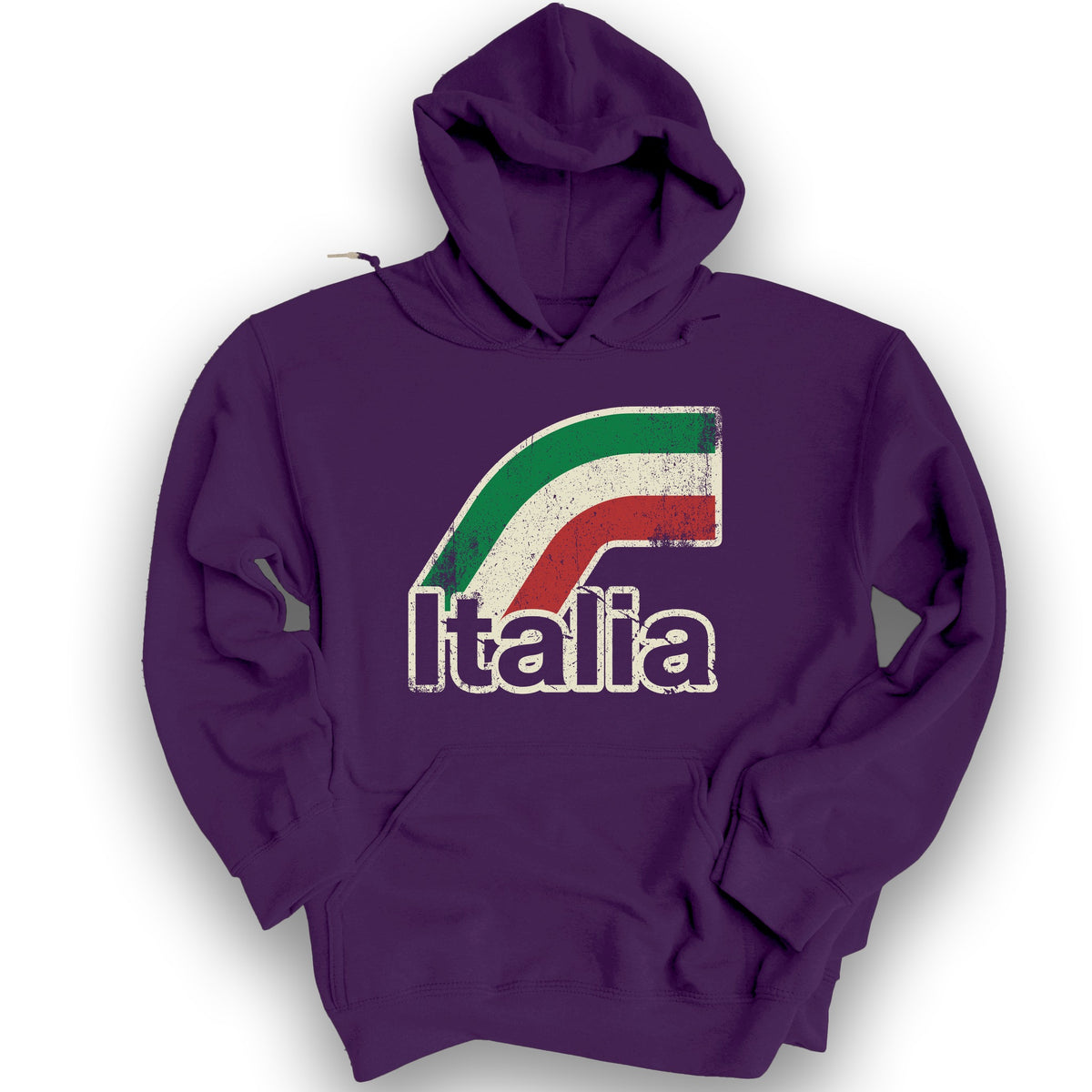 Italia Stripes Hoodie - Purple