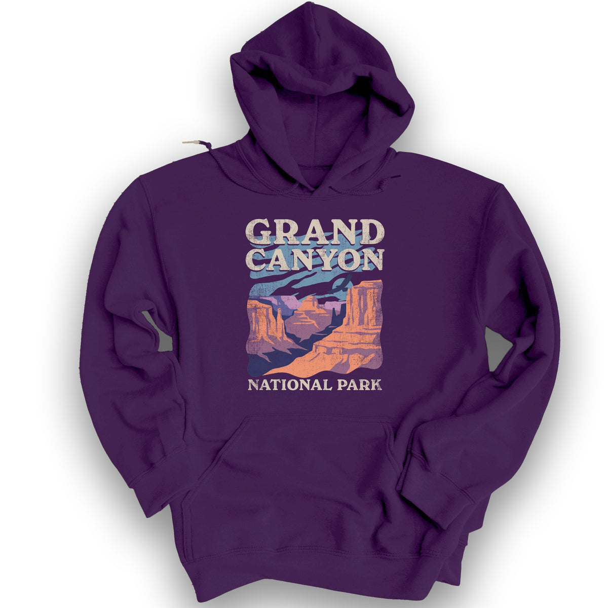 Grand Canyon Pastels Hoodie - Purple