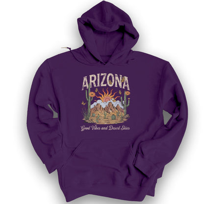 Arizona Good Vibes Hoodie - Purple