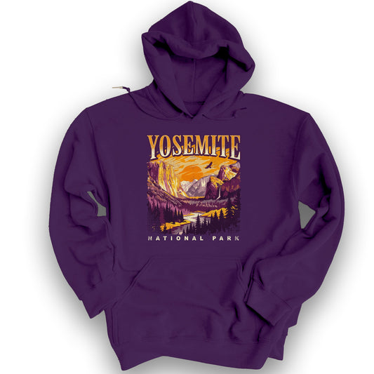 Yosemite Purple Haze Hoodie - Purple