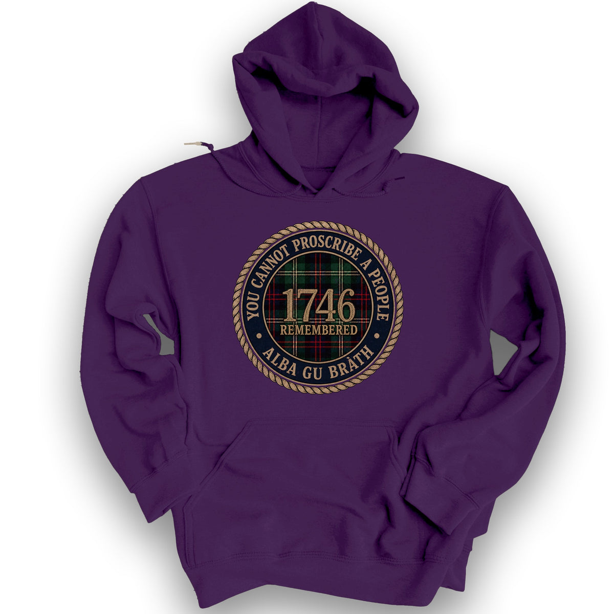 Cannot Proscribe A People Hoodie - Purple