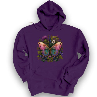 Scottish Bloom Hoodie - Purple