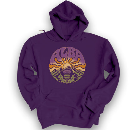 Alba Groovy Sunrise Hoodie - Purple