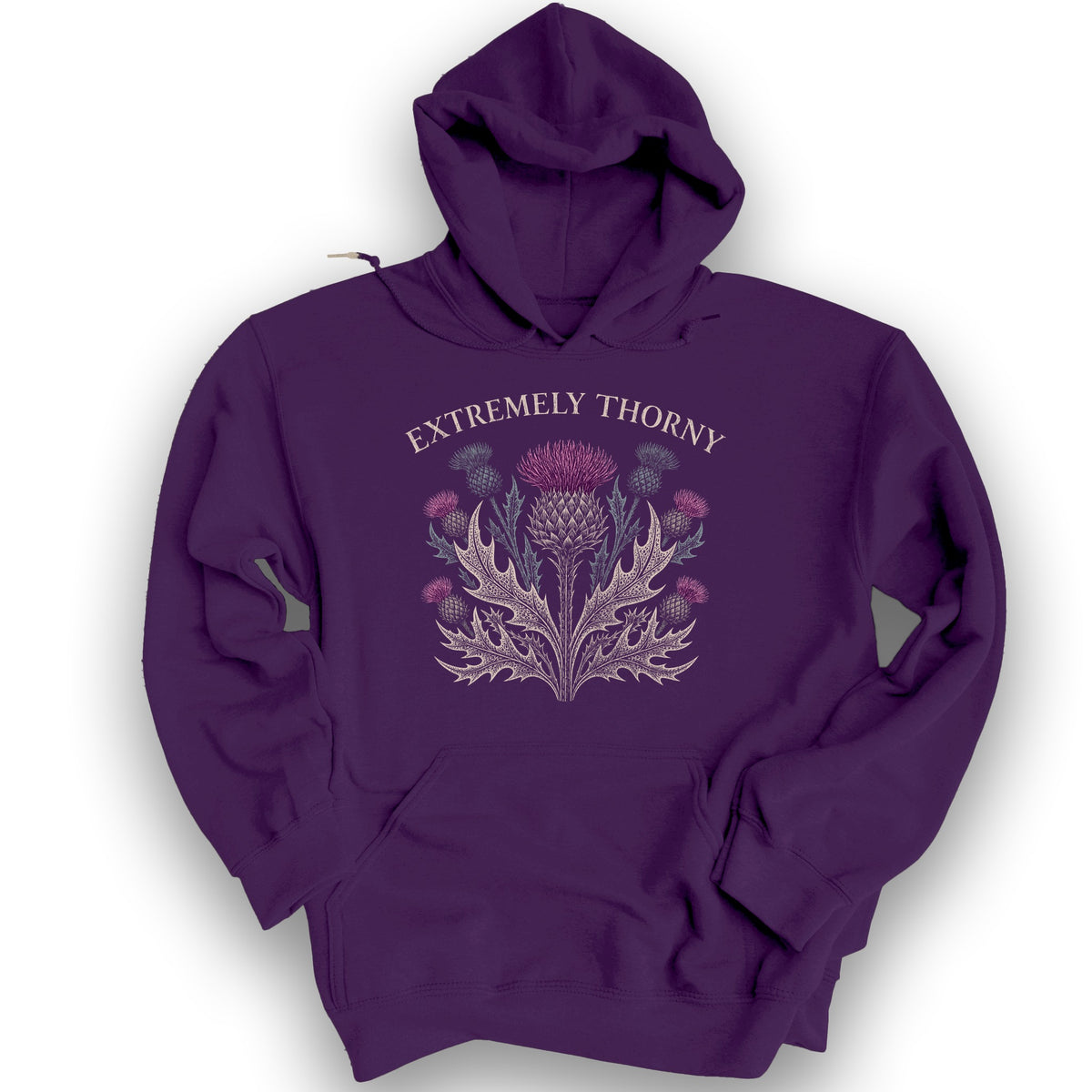 Extremely Thorny Hoodie - Purple