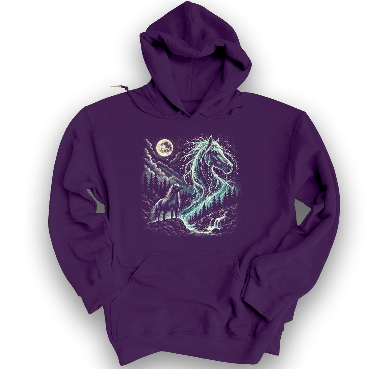 Kelpie 90's Throwback Hoodie - Purple