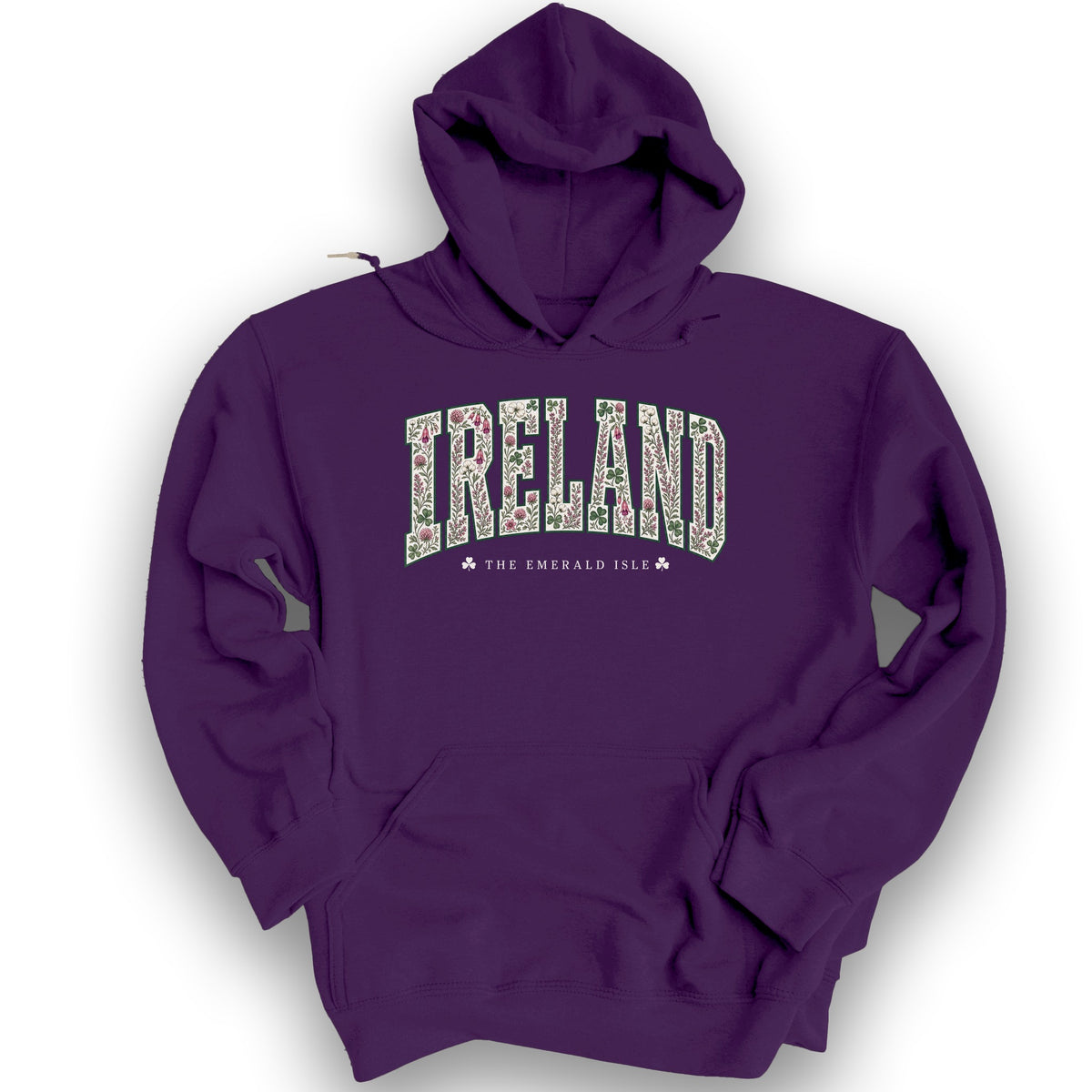 Ireland Varsity Floral Hoodie