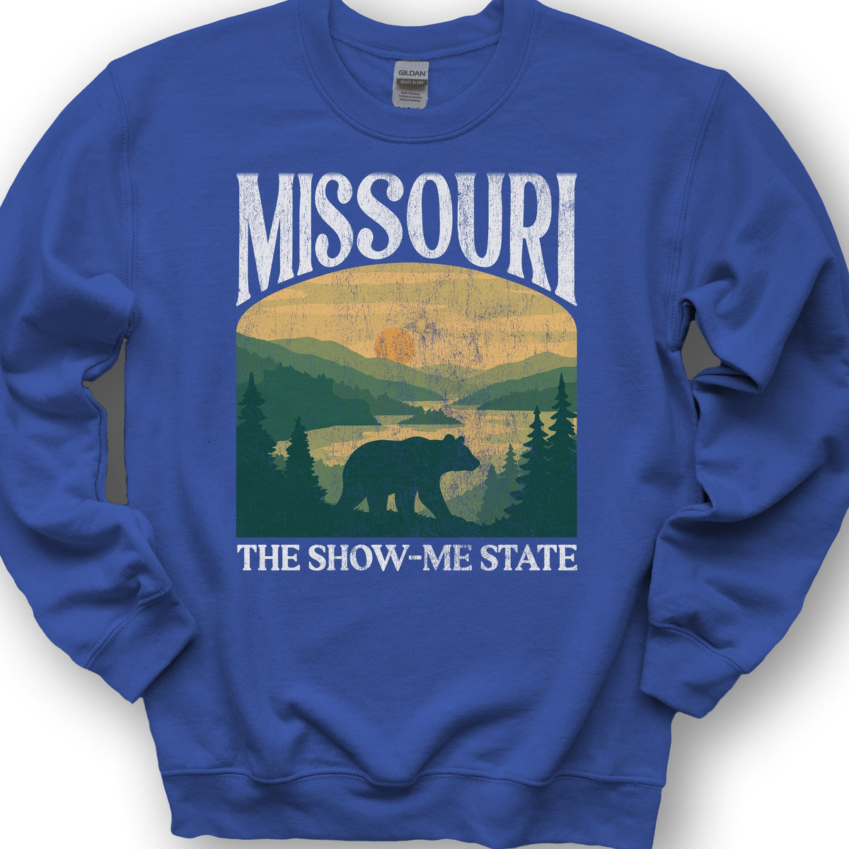 Missouri "Big and Bold" Sweatshirt - Royal