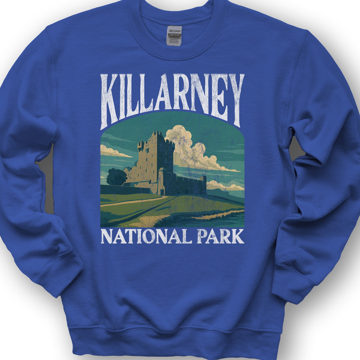 Killarney National Park "Big and Bold" Sweatshirt - Royal
