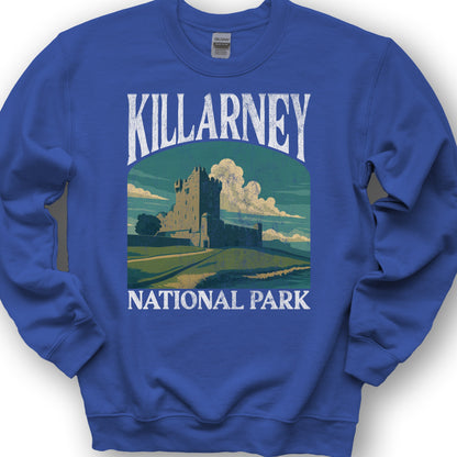 Killarney National Park "Big and Bold" Sweatshirt - Royal