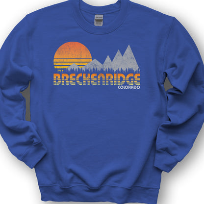 Breckinridge "80's Retro" Sweatshirt - Royal