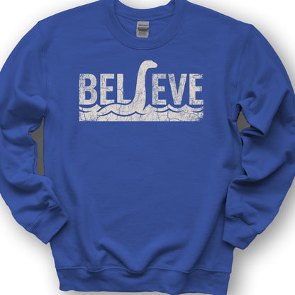 Nessie Believe Sweatshirt - Royal