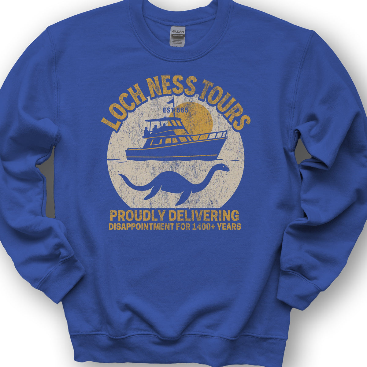 Loch Ness Tours Sweatshirt - Royal