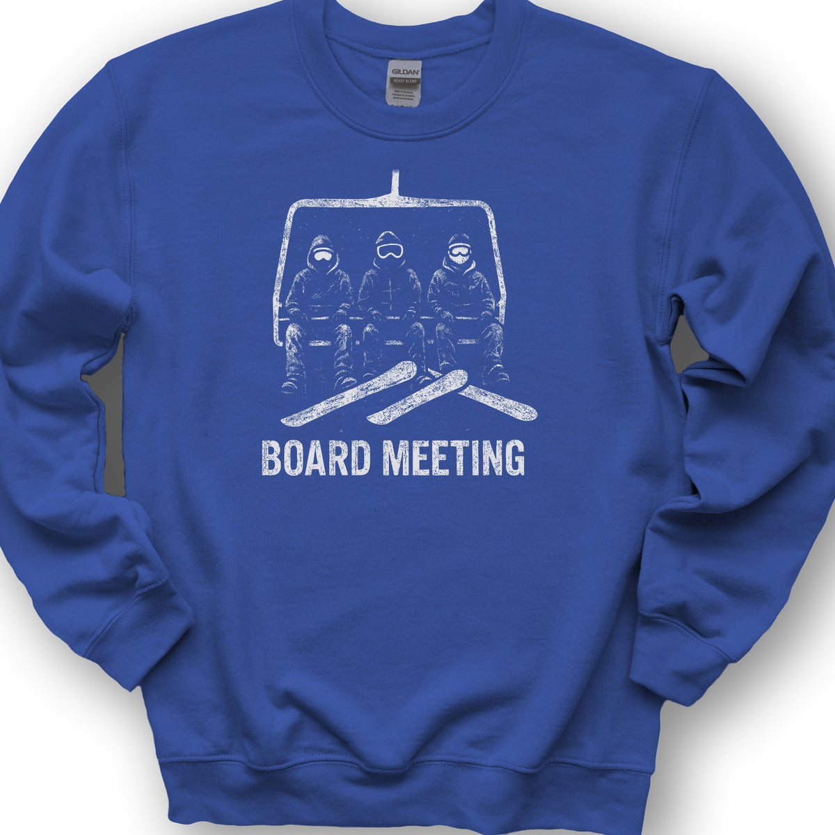Board Meeting Goofy Rider Sweatshirt - Royal