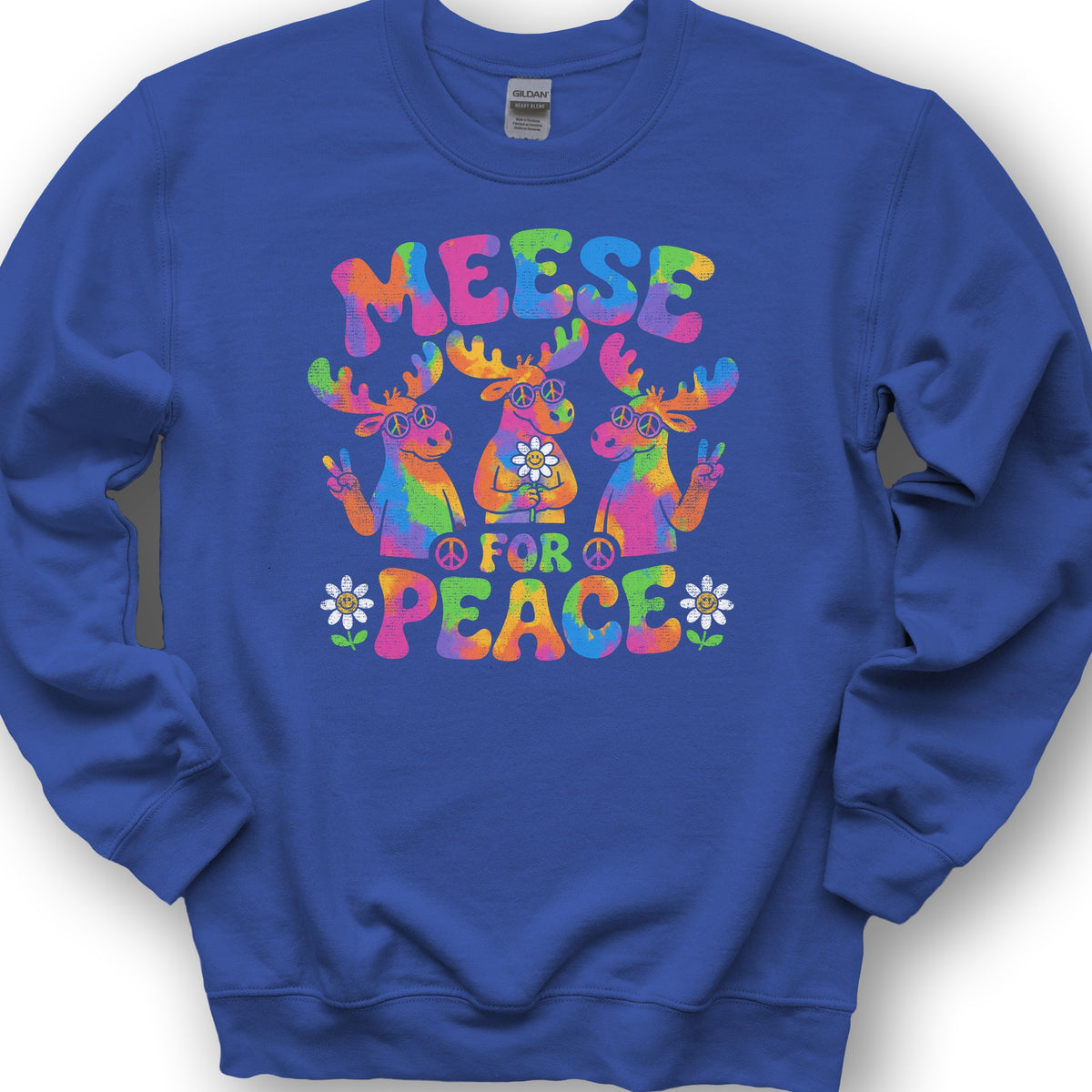 Mease For Peace Sweatshirt - Royal