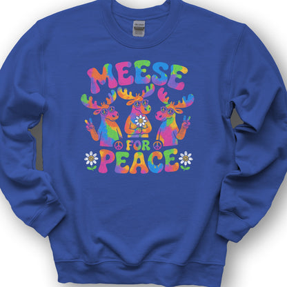 Mease For Peace Sweatshirt - Royal