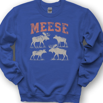 Meese Varsity Sweatshirt - Royal