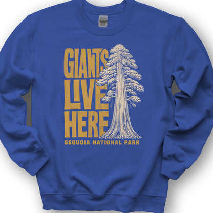 Sequoia Giants Sweatshirt - Royal