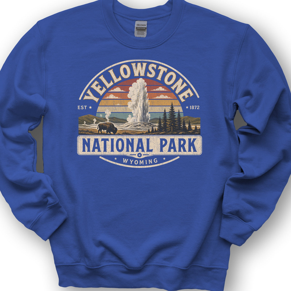 Yellowstone Medallion Sweatshirt - Royal