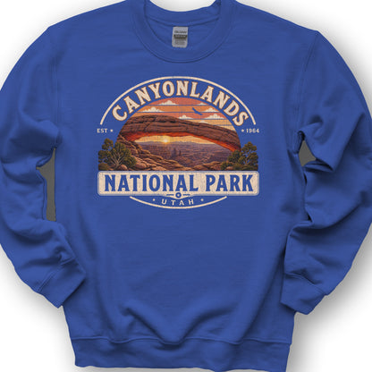 Canyonlands Medallion Sweatshirt - Royal