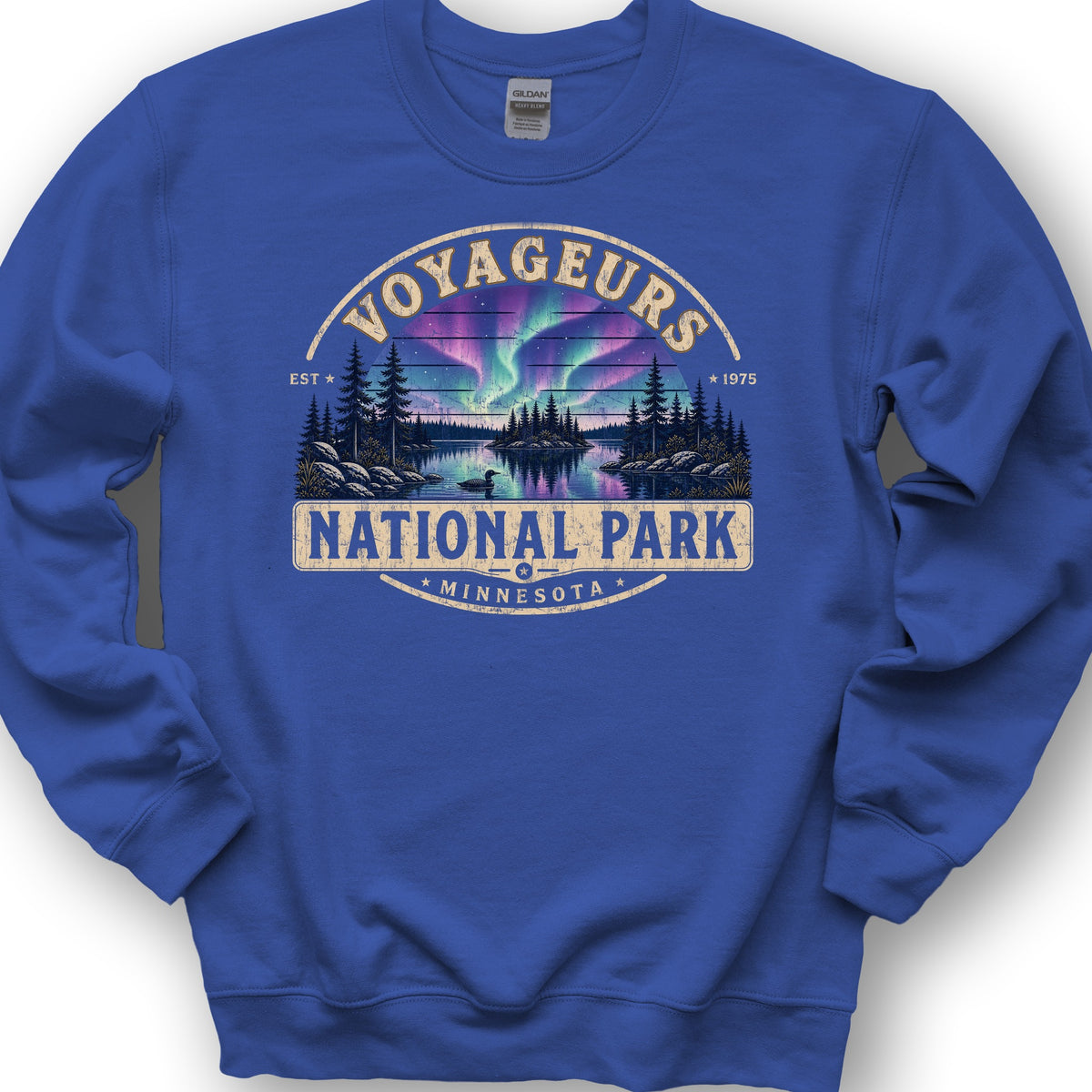 Voyageurs Medallion Sweatshirt - Royal