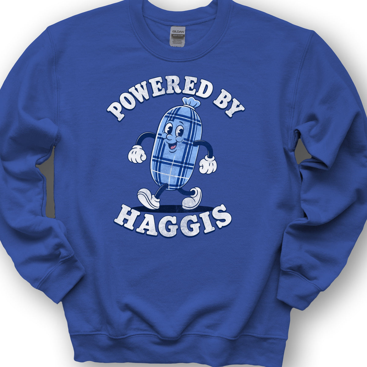 Powered By Haggis Sweatshirt - Royal