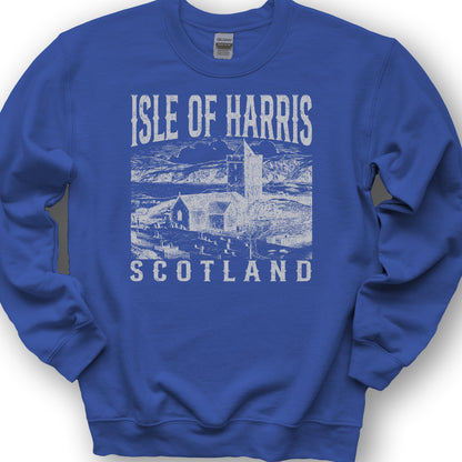 Isle of Harris Sketch Sweatshirt - Royal