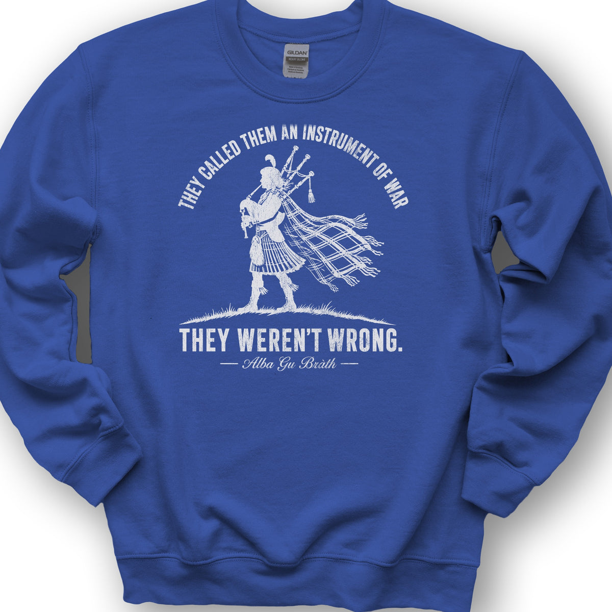 Instrument of War Sweatshirt - Royal