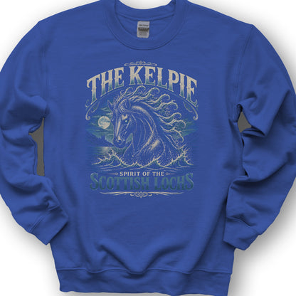 The Kelpie Scottish Lochs Sweatshirt - Royal