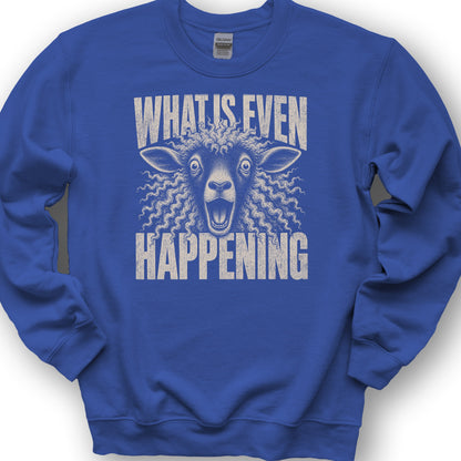 Sheep Happening Sweatshirt - Royal