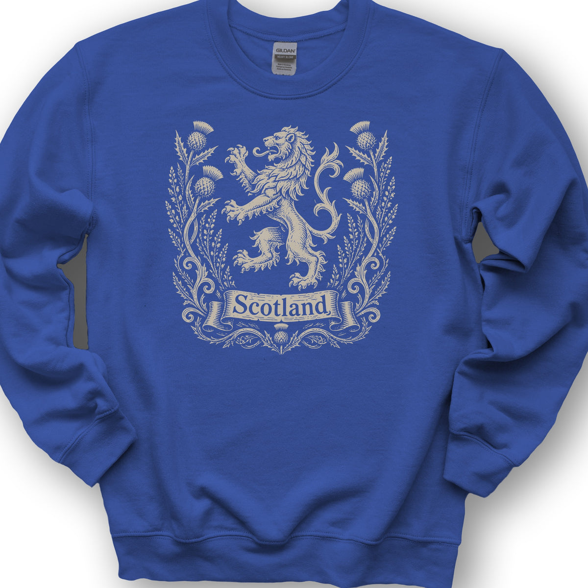 Scotland Lion Crest Sweatshirt - Royal