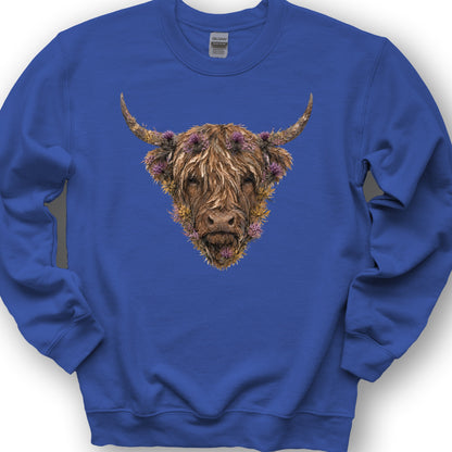 Floral Thistle Coo Sweatshirt