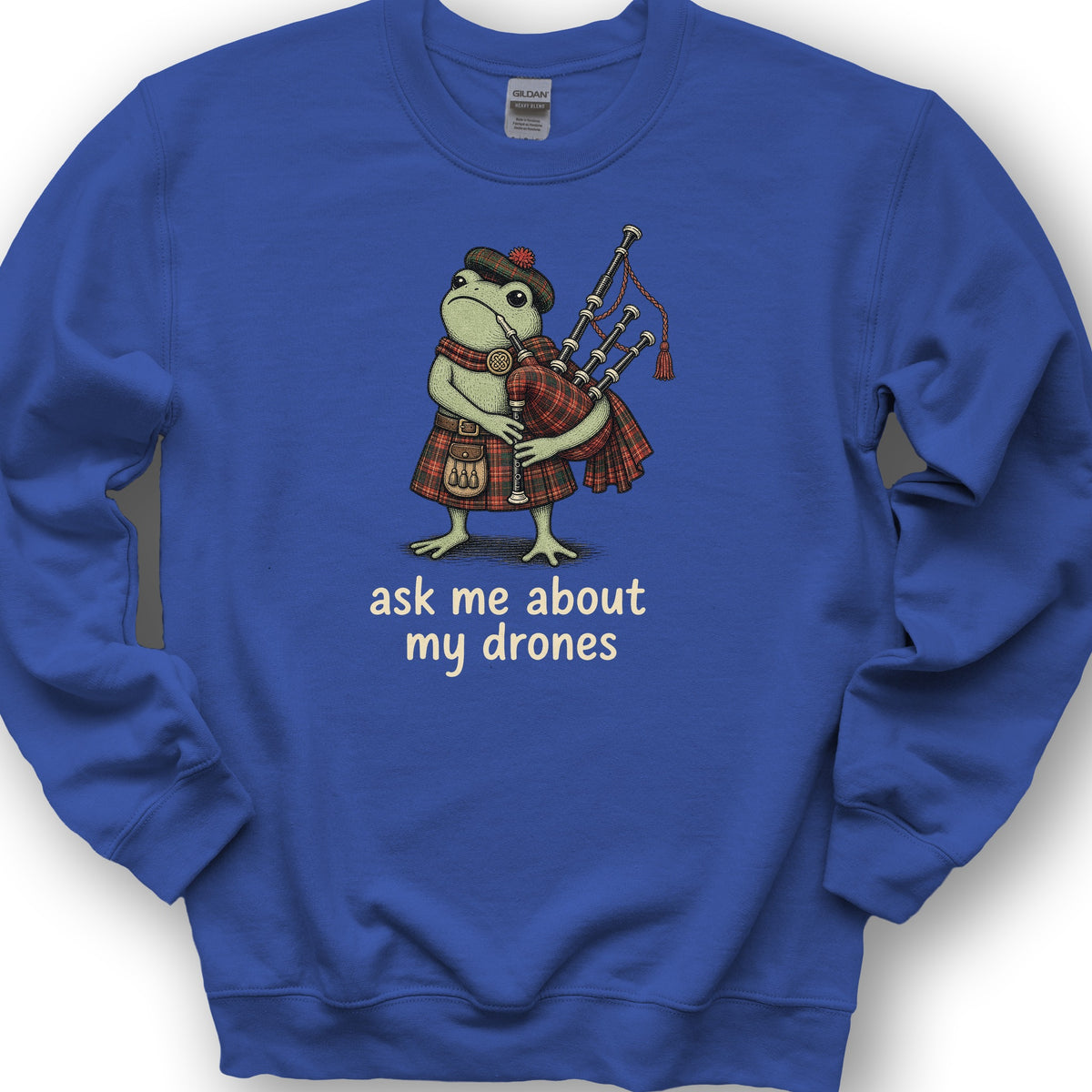 Bagpipe Frog Sweatshirt