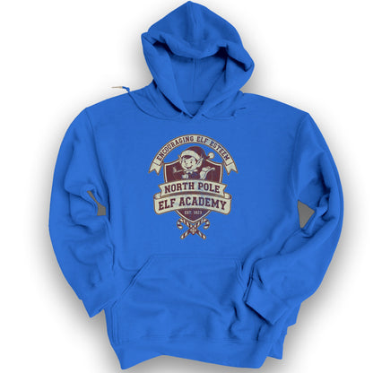 North Pole Elf Academy Hoodie - Royal