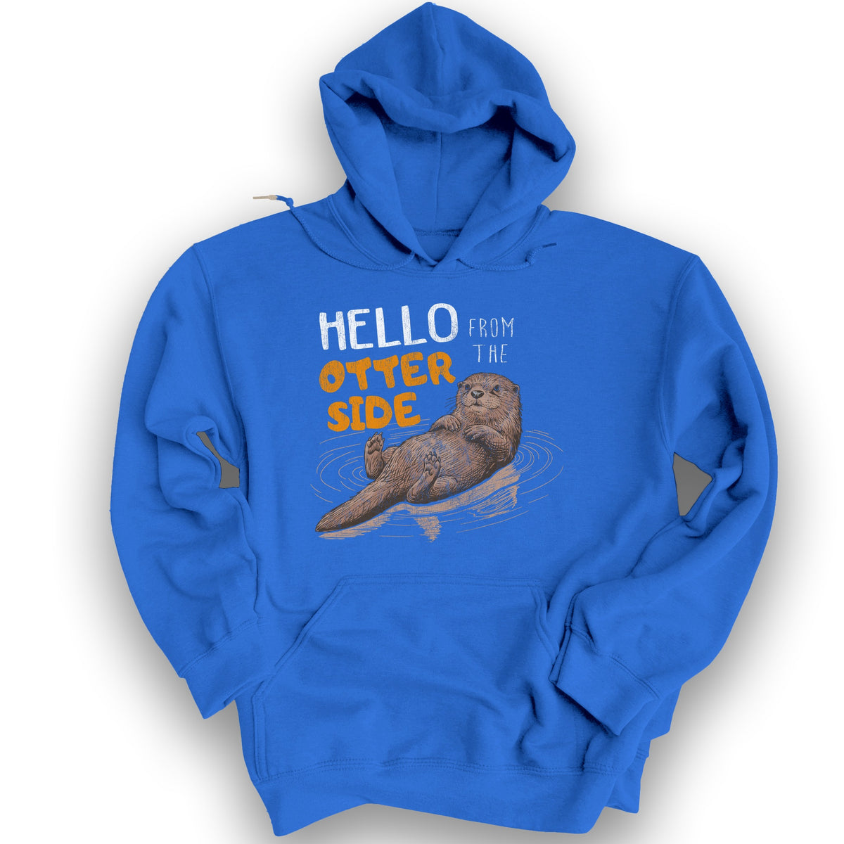 Hello From the Otter Side Hoodie - Royal