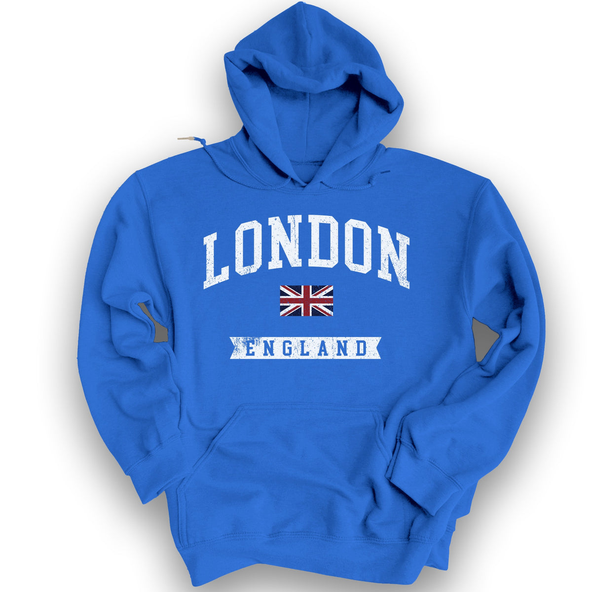 London Varsity Flag Hoodie - Royal
