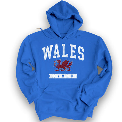 Wales Varsity Dragon Hoodie - Royal
