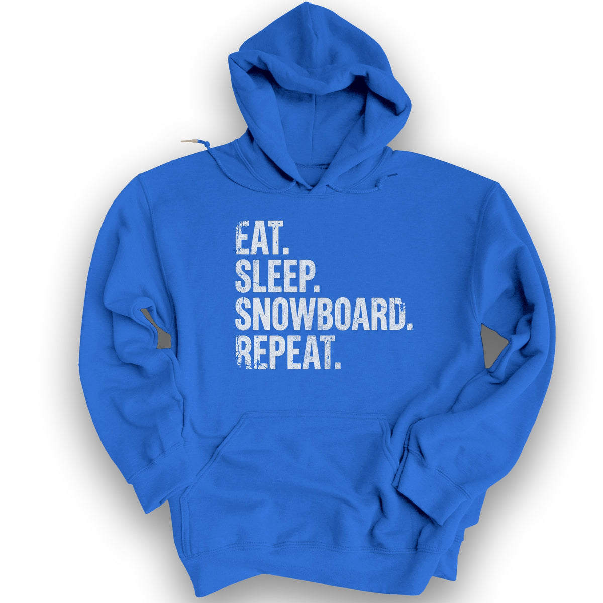 Eat Sleep Snowboard Hoodie - Royal