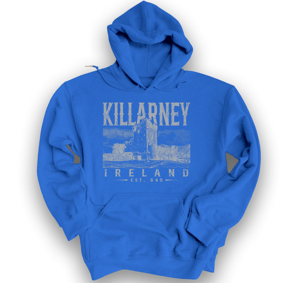 Killarney Ireland Vintage Print Hoodie - Royal