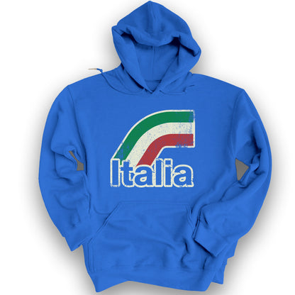 Italia Stripes Hoodie - Royal